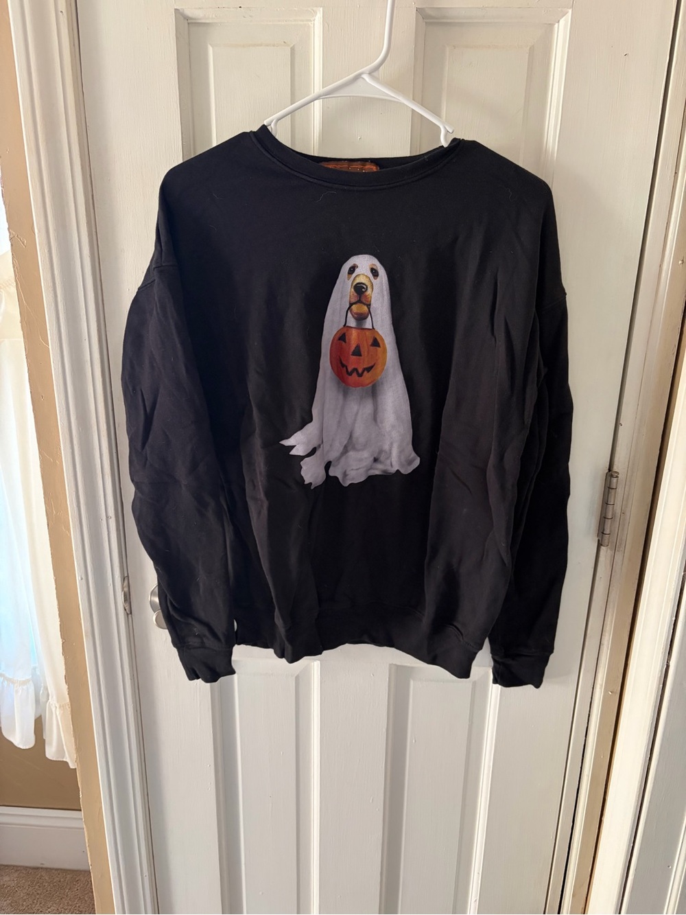 Kiel James Patrick Dog Ghost Halloween Sweatshirt